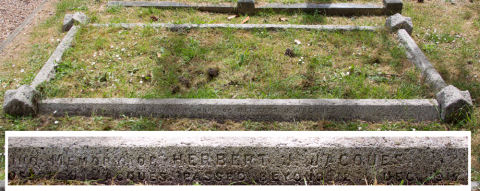 Herbert's gave in St Mary's Churchyard, Ewell