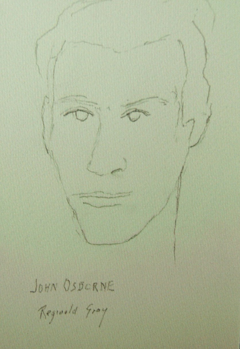 John Osborne by Reginald Gray