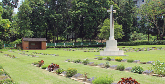 The Chittagong War Cemetery. The Chittagong War Cemetery.