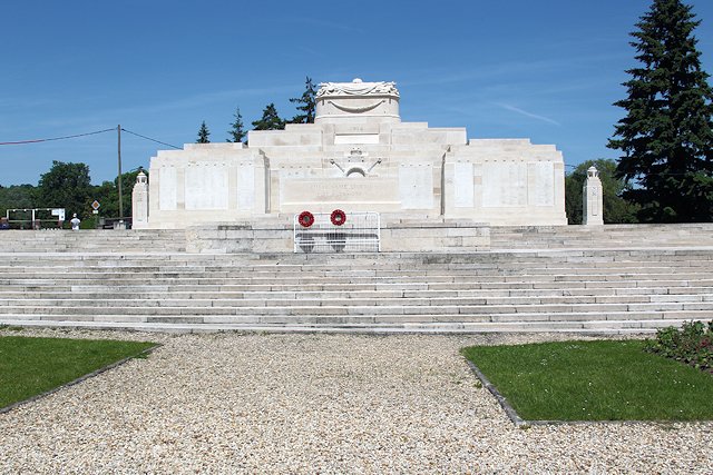 Another view of the La Ferte-Sous-Jouarre Memorial to the missing. Another view of the La Ferte-Sous-Jouarre Memorial to the missing.