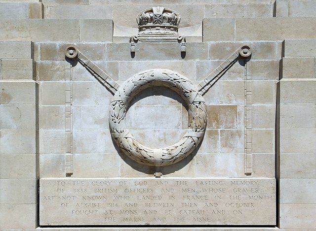 Detail from the La Ferte-Sous-Jouarre Memorial to the missing. Detail from the La Ferte-Sous-Jouarre Memorial to the missing.