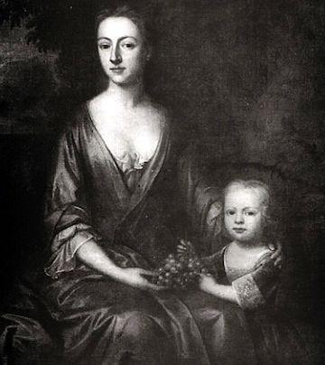 Lady Northey (Anne) with daughter Anne