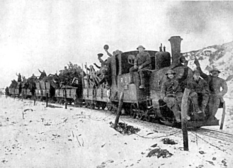 Light Railway Ypres Sector 1917