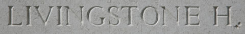 Harry's inscription on the Loos memorial to the missing. Harry's inscription on the Loos memorial to the missing.