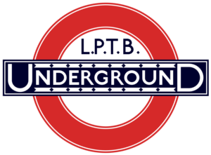 1933 London Underground Logo. 1933 London Underground Logo