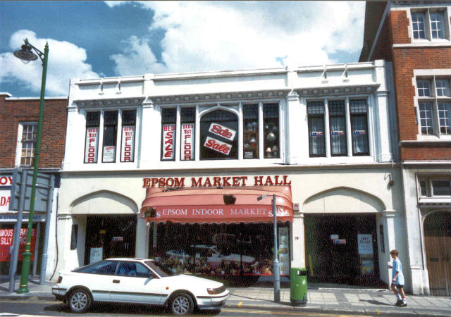 The Indoor Market occupied the old builders' yard of William Chase Morrish Andrews, later Pages Motors.