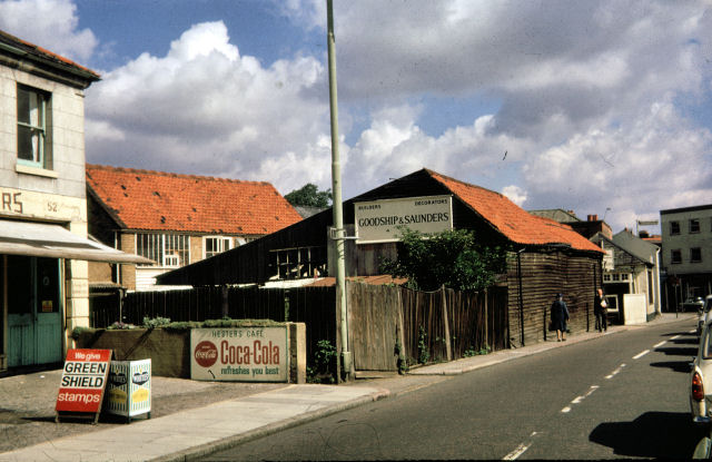 The builder's yard at Goodship & Saunders occupied the site of an 18th-century farmhouse