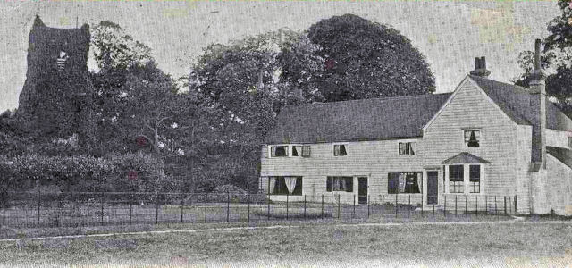 Rectory Farm was a Tudor building with 17th-century fireplaces. The Glyn family owned it and pulled it down in 1905 to improve their lawn (now part of the churchyard).
