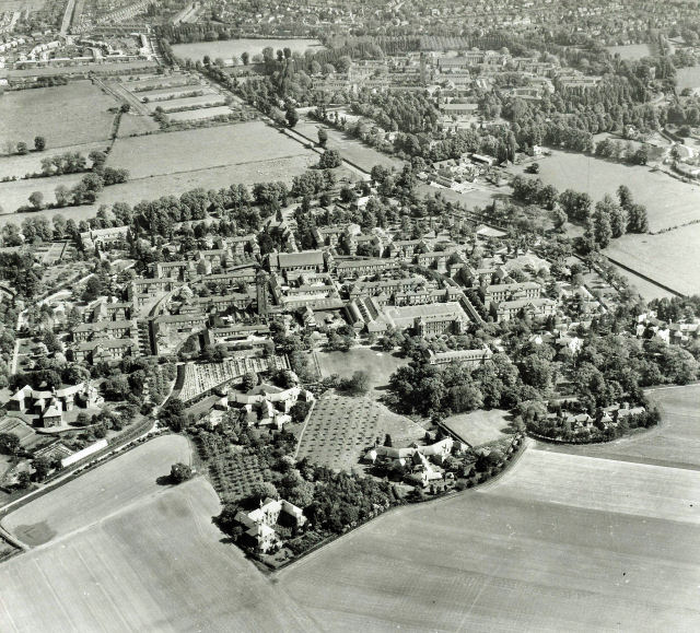Long Grove Hospital was demolished in the 1990s, the beginning of the transformation of the Horton Cluster.