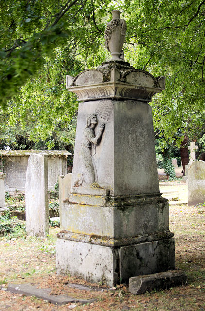 The Lowe Memorial in St Mary's Churchyard Ewell