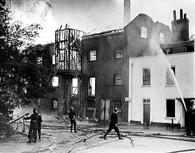 Lower Mill Timber Factory Fire 1938