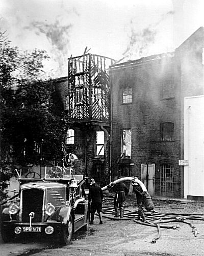 Lower Mill Timber Factory Fire 1938