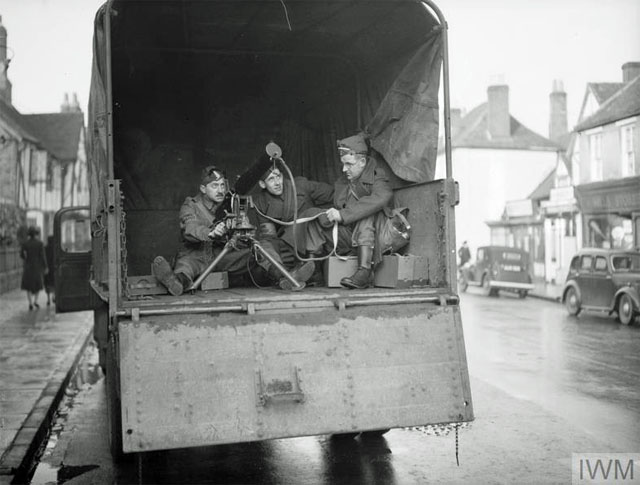 Some of the Amersham Company, 5th Buckinghamshire Battalion Home Guard.