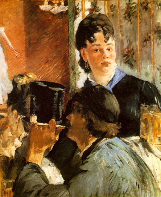 La Serveuse de Bocks (The Waitress) by Edouard Manet, 1879.