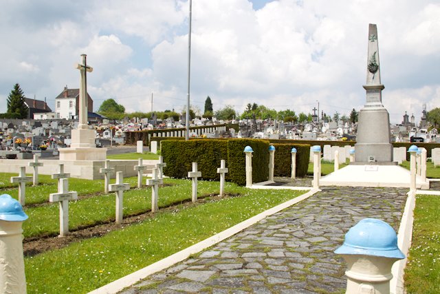 The Maubeuge (Sous-Le-Bois) Cemetery, France The Maubeuge (Sous-Le-Bois) Cemetery, France