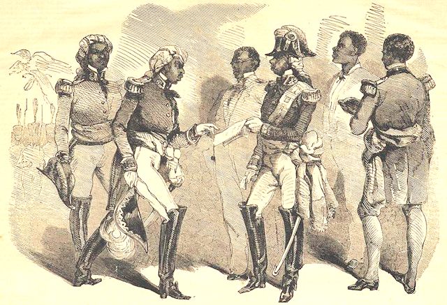 The Emperor Soulouque and his Cabinet Ministers.