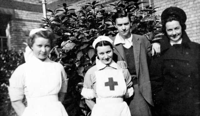 Elizabeth McDonnell is 4th from the left in mufti