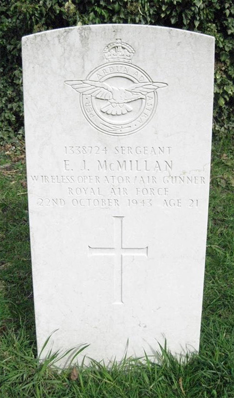 Eric's headstone in Wandsworth (Earlsfield) Cemetery Eric's headstone in Wandsworth (Earlsfield) Cemetery