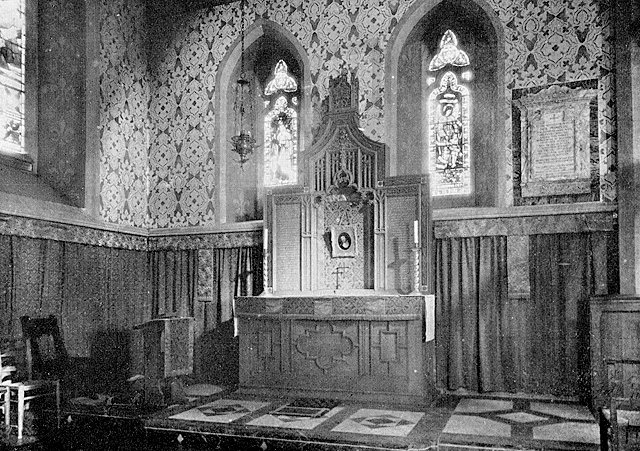 Christ Church's Memorial Chapel in 1926