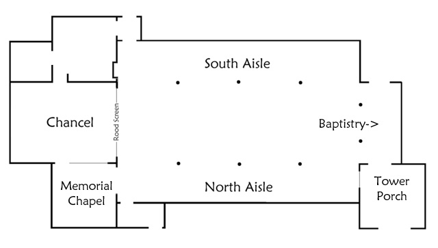 An outline plan of Christ Church