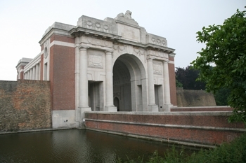 A view of the Menin Gate
