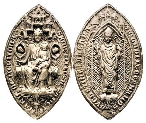 The Seal of Merton Priory.