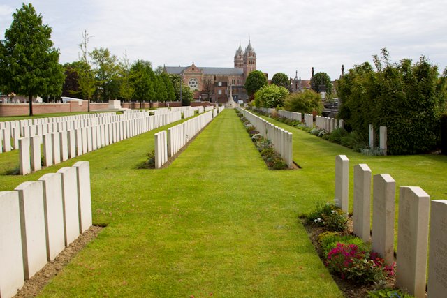 The Merville Communal Cemetery Extension The Merville Communal Cemetery Extension