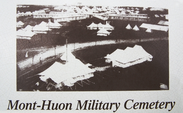 Mont Huon Military Cemetery, Le Treport - Click image to enlarge