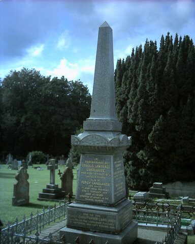 The Langland family monument