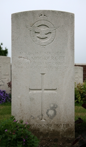 Frederick's headstone in the Maple Leaf Cemetery