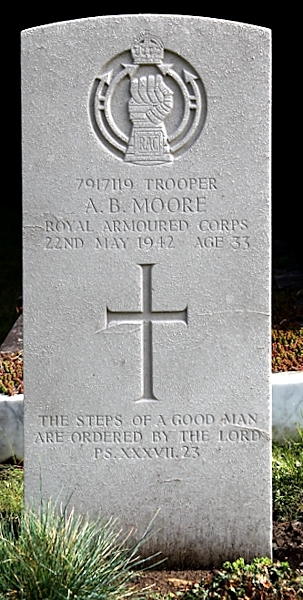 Alan's headstone in Epsom Cemetery Alan's headstone in Epsom Cemetery