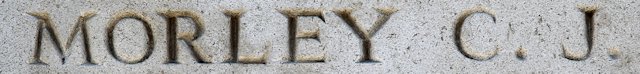 Charles' inscription on the La Ferte-Sous-Jouarre Memorial to the missing. Charles' inscription on the La Ferte-Sous-Jouarre Memorial to the missing.