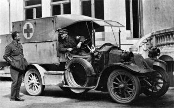 A typical RAMC Motor Ambulance