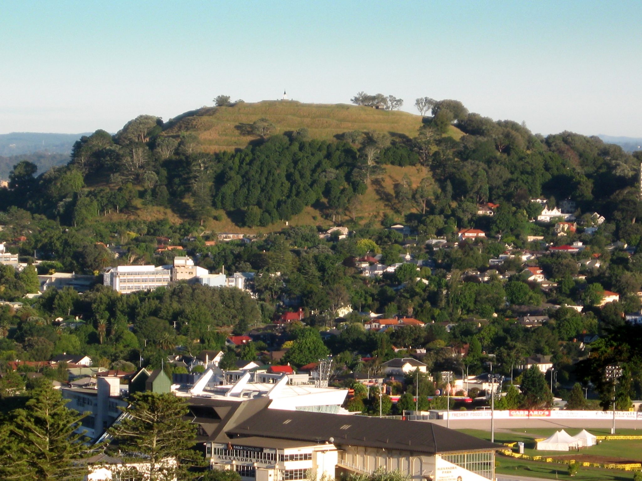 Epsom, Auckland, with Mount Eden in the background