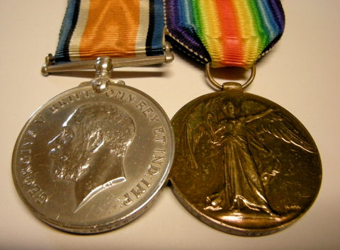 William's Medals Front