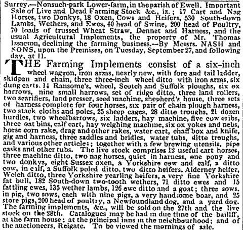 The Times 07 September 1836