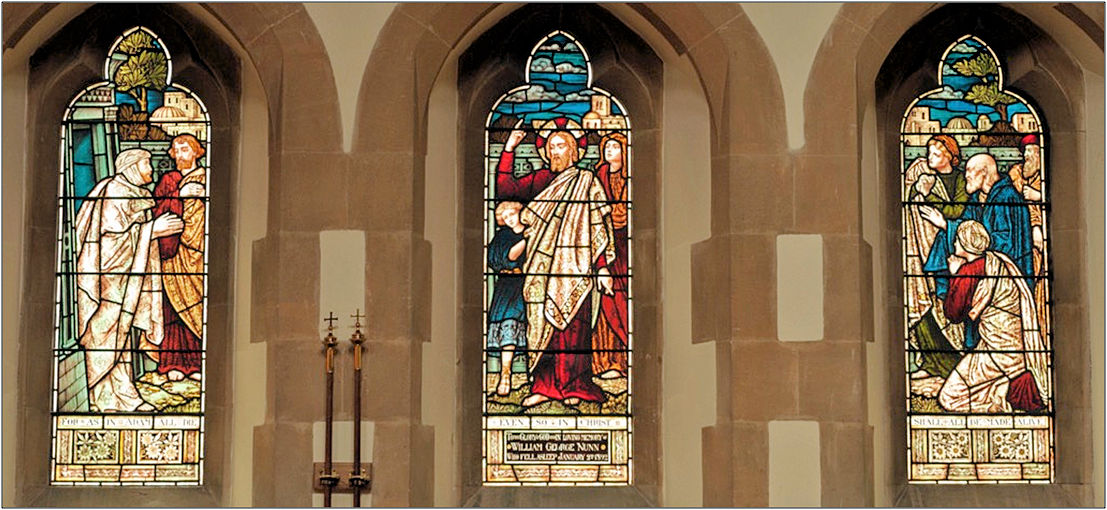 William George Nunn's memorial windows.