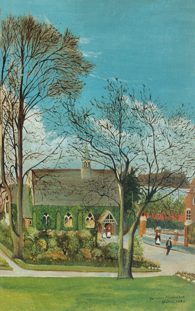 Epsom Workhouse Chapel By Herbert Medhurst March 1920