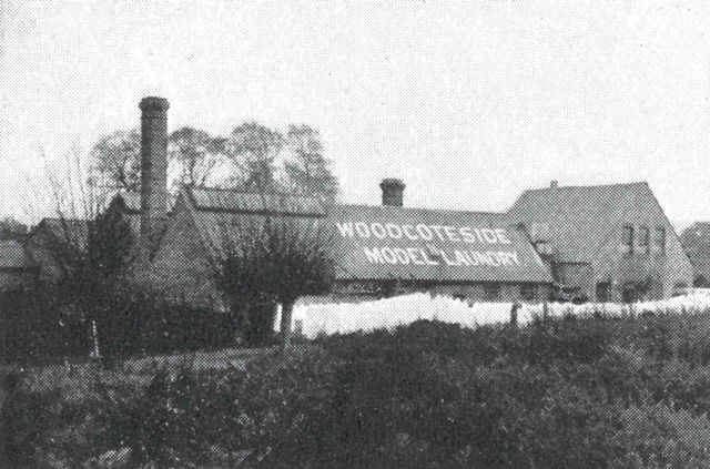 Woodcote Side Laundry viewed from the Common