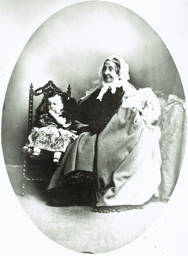 Photograph of Mr Burn's grandchild Photograph of Mr Burn's grandchild
