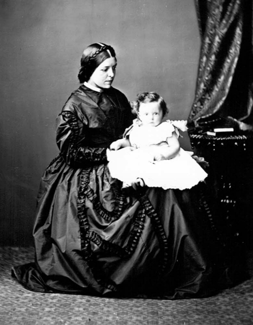 Mrs Maule with most probably Alice Elisabeth Fanny Maule