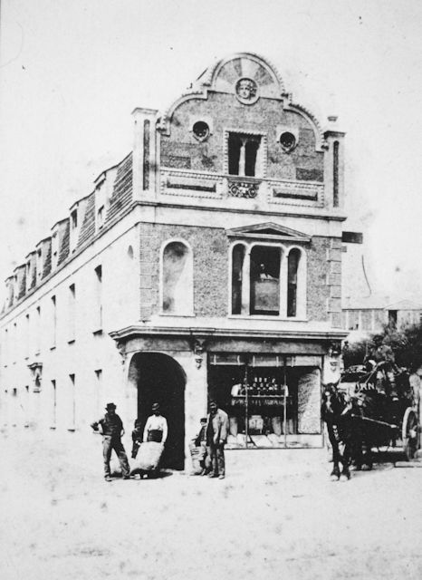 The original premises of T Furniss & Son in West Street c.1905.
