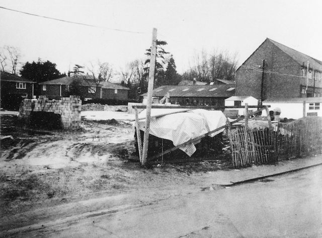 Site of the Spring Works during the building of John Gale Court. Site of the Spring Works during the building of John Gale Court.