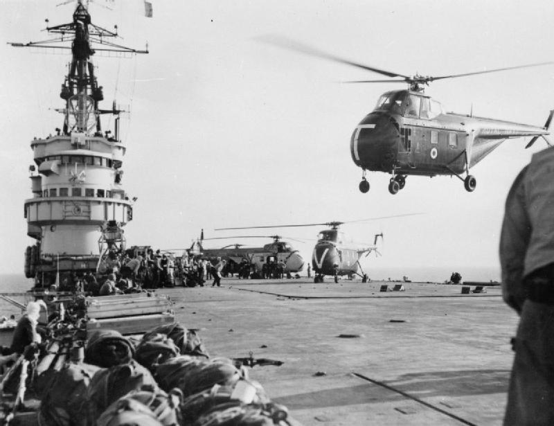 Royal Navy Westland Whirlwind helicopters