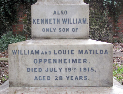 Kenneth's grave in St Marys - Image 2