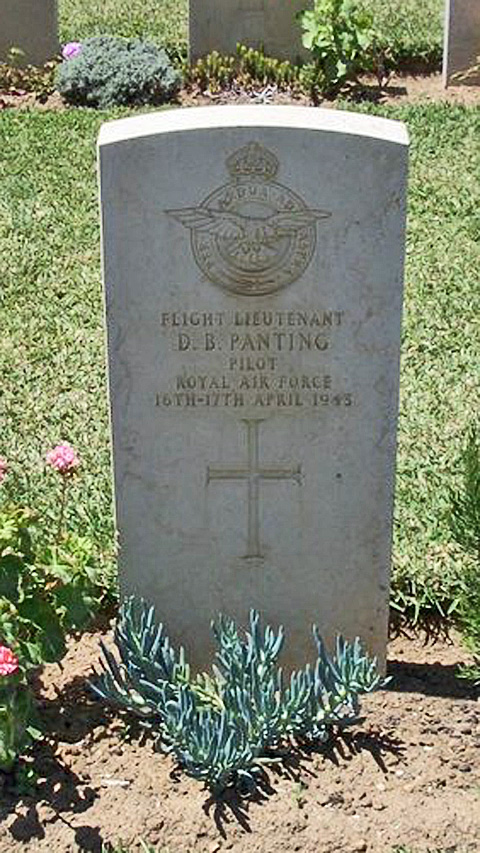 Dennis's headstone in the Enfidaville War Cemetery, Tunisia Dennis's headstone in the Enfidaville War Cemetery, Tunisia