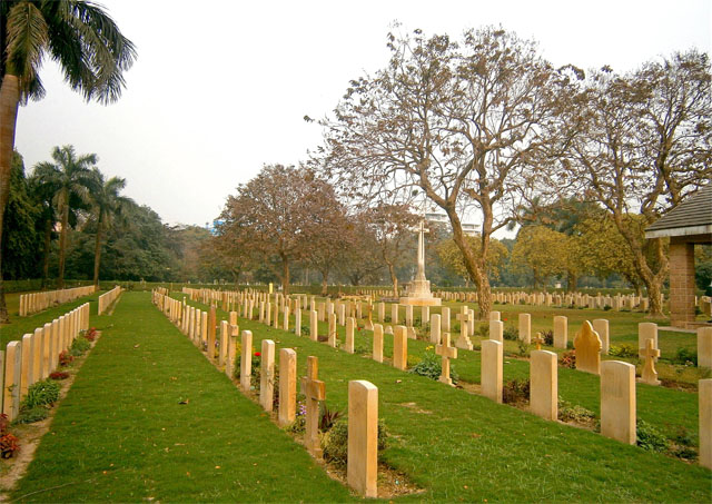 The War Graves section of Bhowanipore Cemetery, Kolkata The War Graves section of Bhowanipore Cemetery, Kolkata