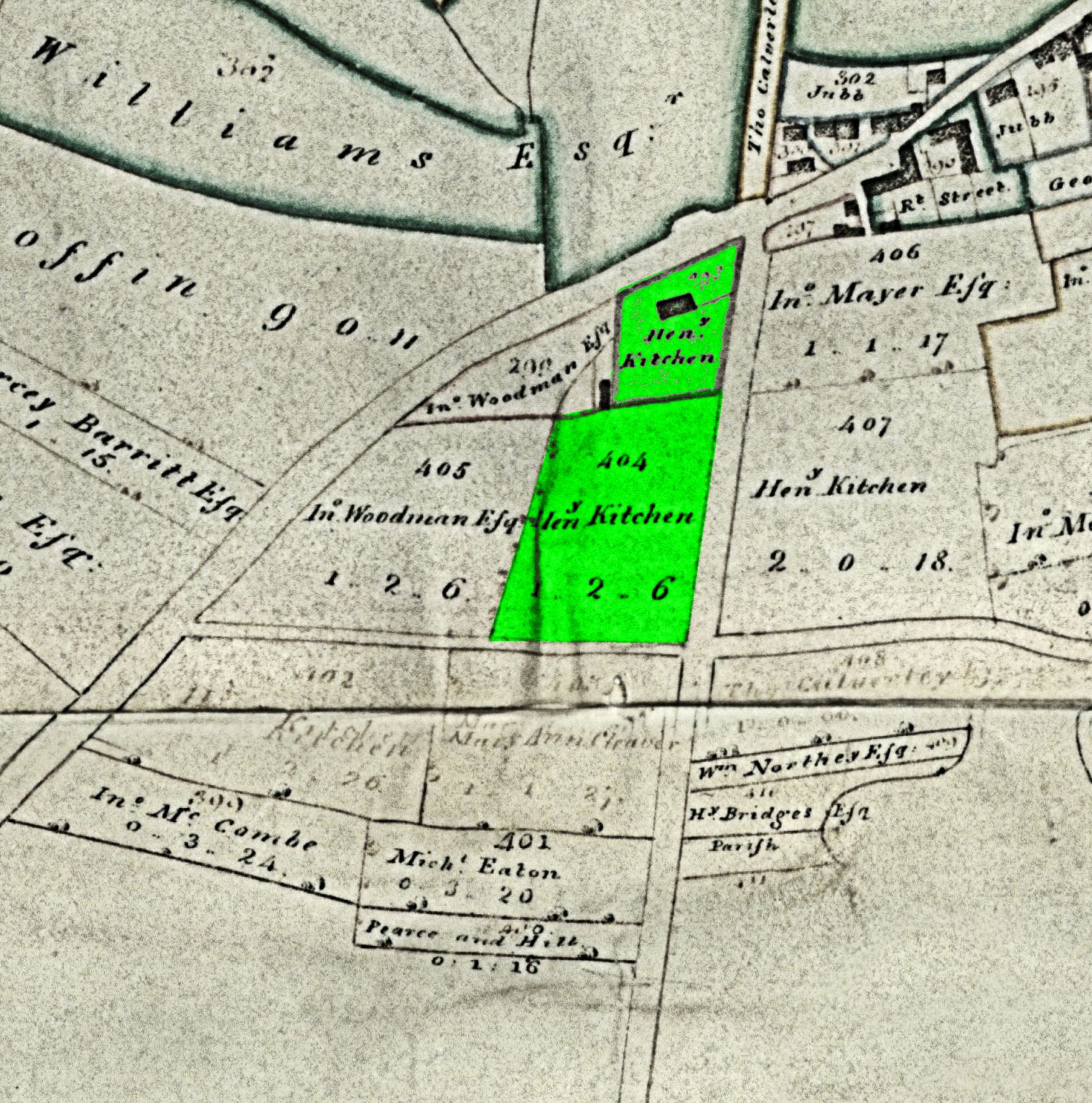 Plot 298 Enclosure Map