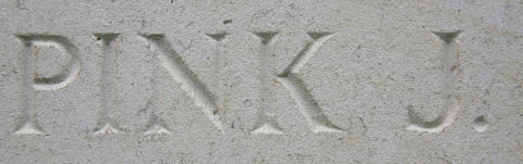 James's inscription on the Loos Memorial to the missing James's inscription on the Loos Memorial to the missing