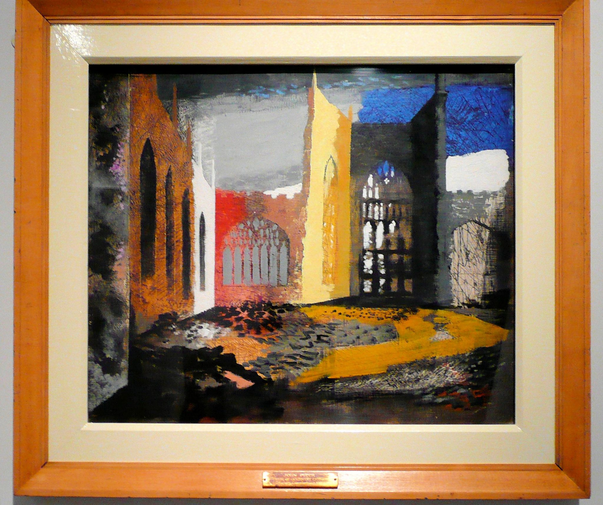 Ruins of the old Coventry Cathedral